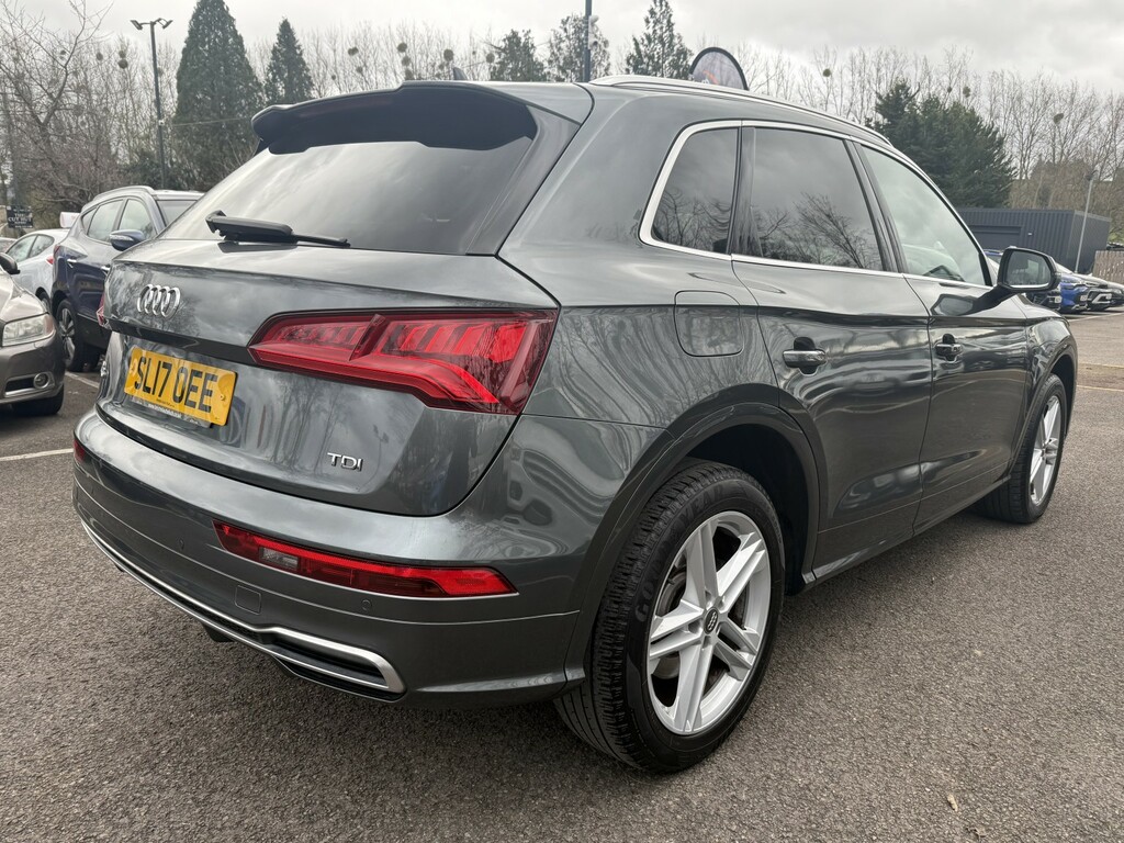 Audi Q5 2.0 Tdi S Line Quattro Ulez SL17OEE Grey #5