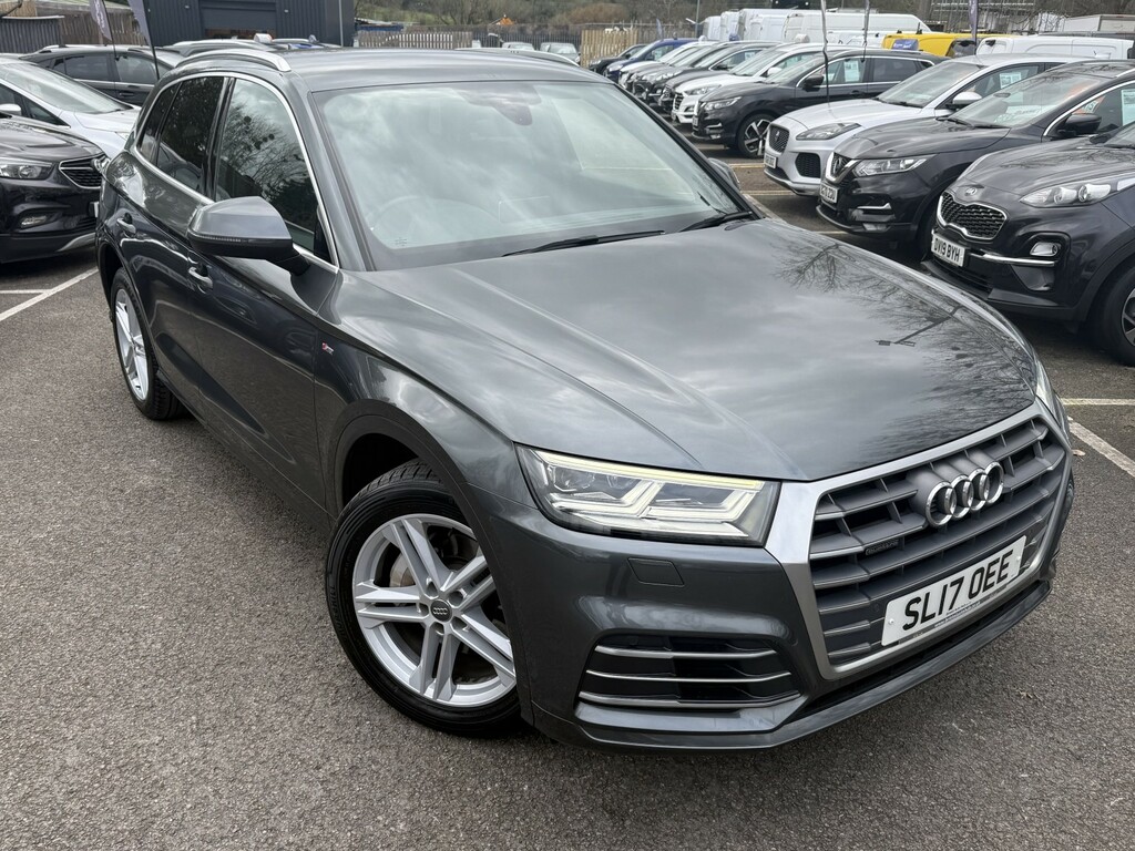 Audi Q5 2.0 Tdi S Line Quattro Ulez SL17OEE Grey #3