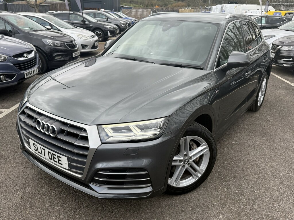 Audi Q5 2.0 Tdi S Line Quattro Ulez SL17OEE Grey #4