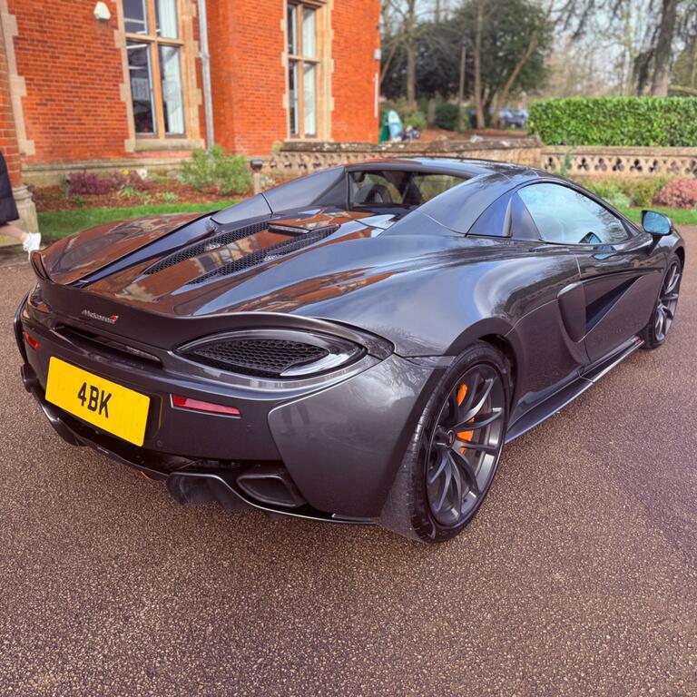 McLaren 570S 3.8T V8 Spider Ssg Euro 6 Ss Grey #5