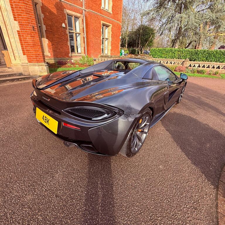 McLaren 570S 3.8T V8 Spider Ssg Euro 6 Ss Grey #4