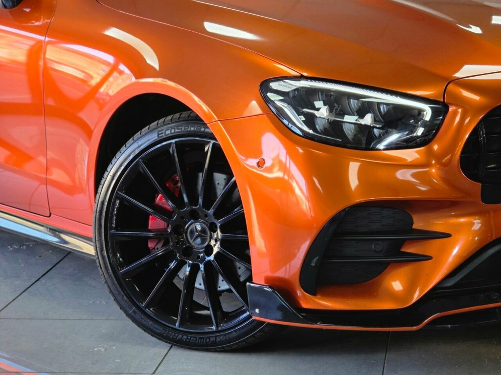 Mercedes-Benz E Class Coupe RO73ZXC Orange #2