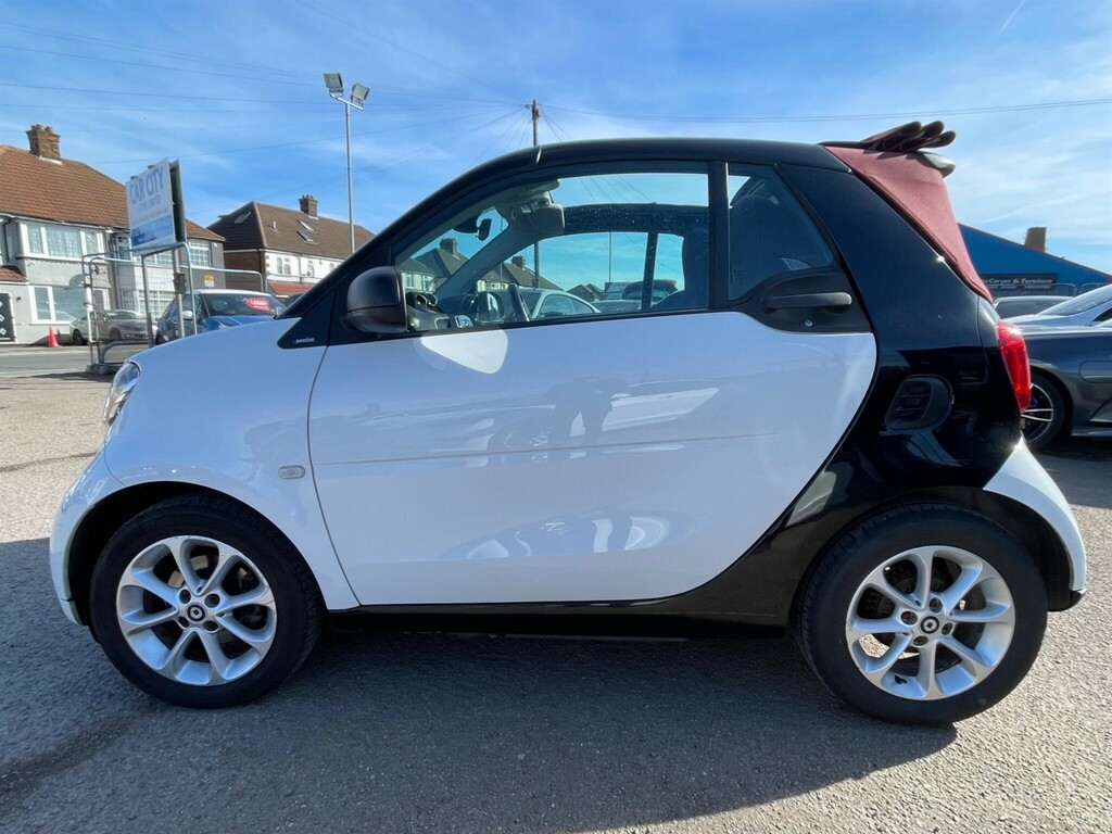 Smart Fortwo Cabrio 1.0 Passion Cabriolet Twinamic Euro 6 Ss EX68DYW Black #6