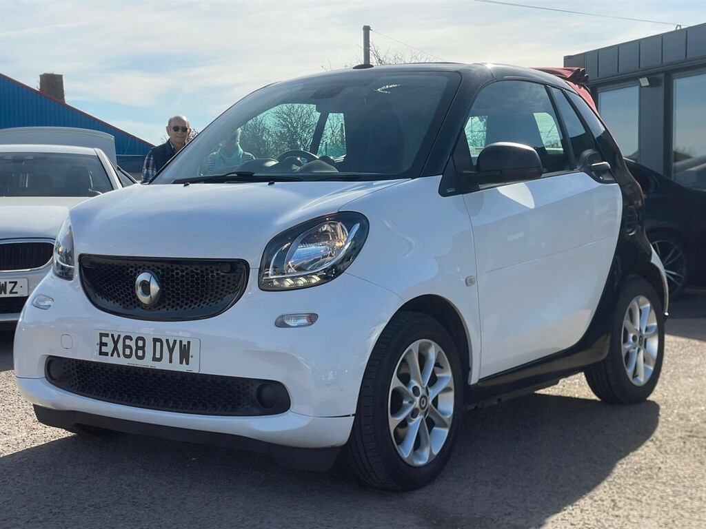 Smart Fortwo Cabrio 1.0 Passion Cabriolet Twinamic Euro 6 Ss EX68DYW Black #4