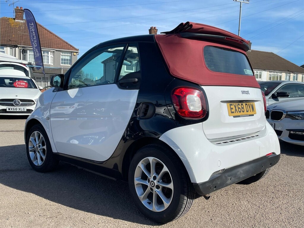 Smart Fortwo Cabrio 1.0 Passion Cabriolet Twinamic Euro 6 Ss EX68DYW Black #5