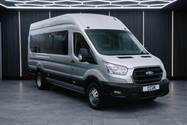Ford Transit Custom 2.0 460 Ecoblue Trend Minibus Double Cab Diese Silver
