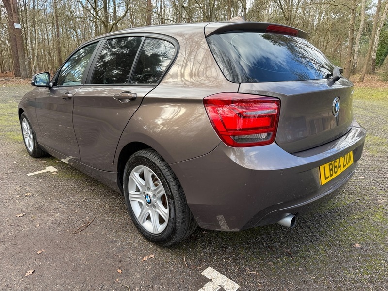 BMW 1 Series Hatchback Brown #5
