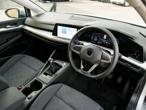 Volkswagen Golf Hatchback FV22NZM Silver #4