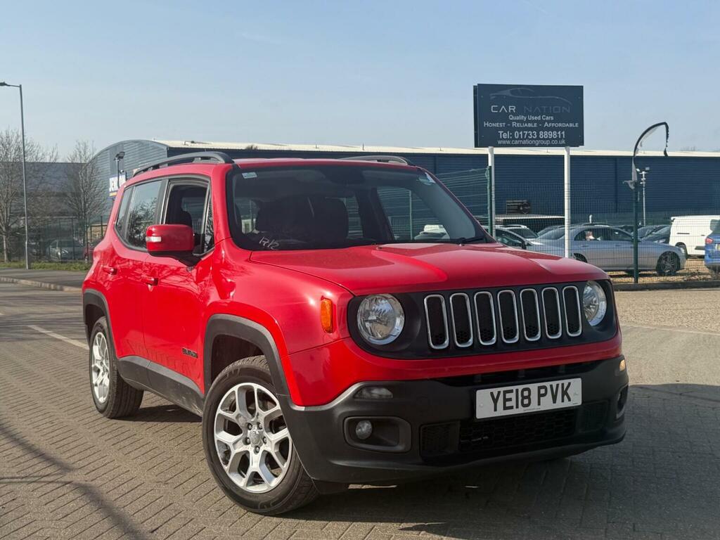 Jeep Renegade Suv 1.6 E-torq Longitude Euro 6 Ss 201818 Red