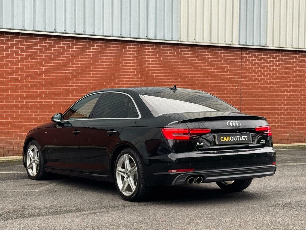 Audi A4 2.0 Tdi S Line S Tronic Quattro Euro 6 Ss Black #6