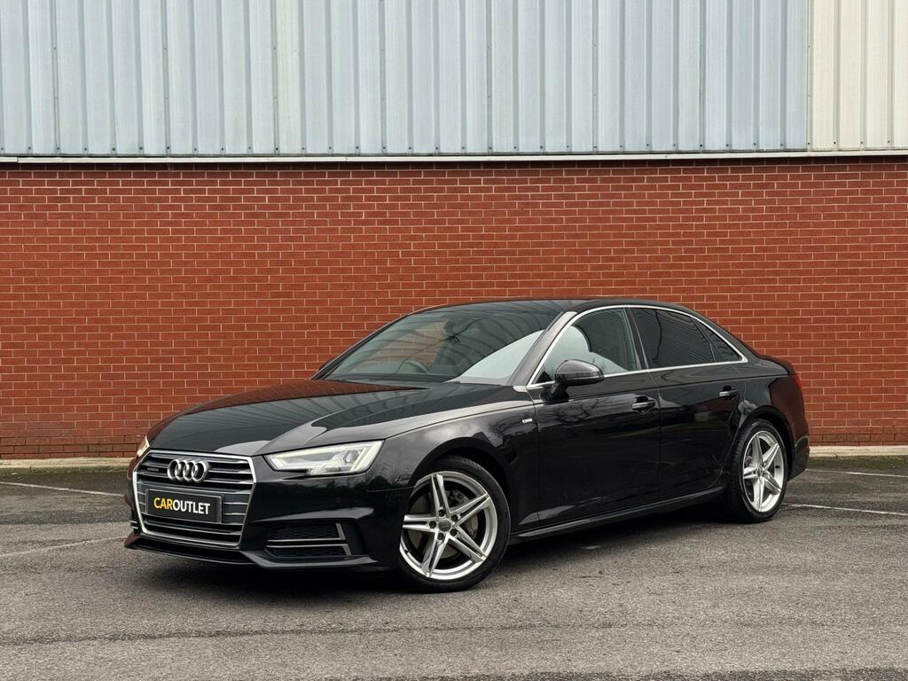 Audi A4 2.0 Tdi S Line S Tronic Quattro Euro 6 Ss Black #5