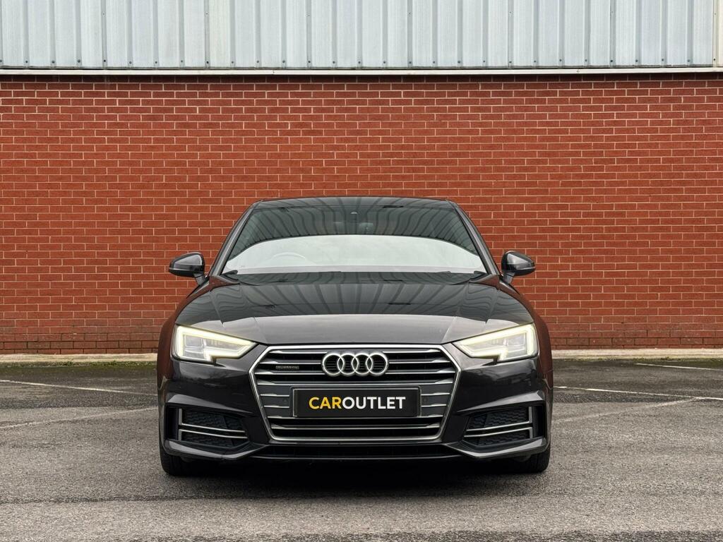 Audi A4 2.0 Tdi S Line S Tronic Quattro Euro 6 Ss Black #4