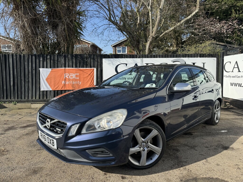 Volvo V60 Estate 1.6 D Drive R-design 2012 Blue #5