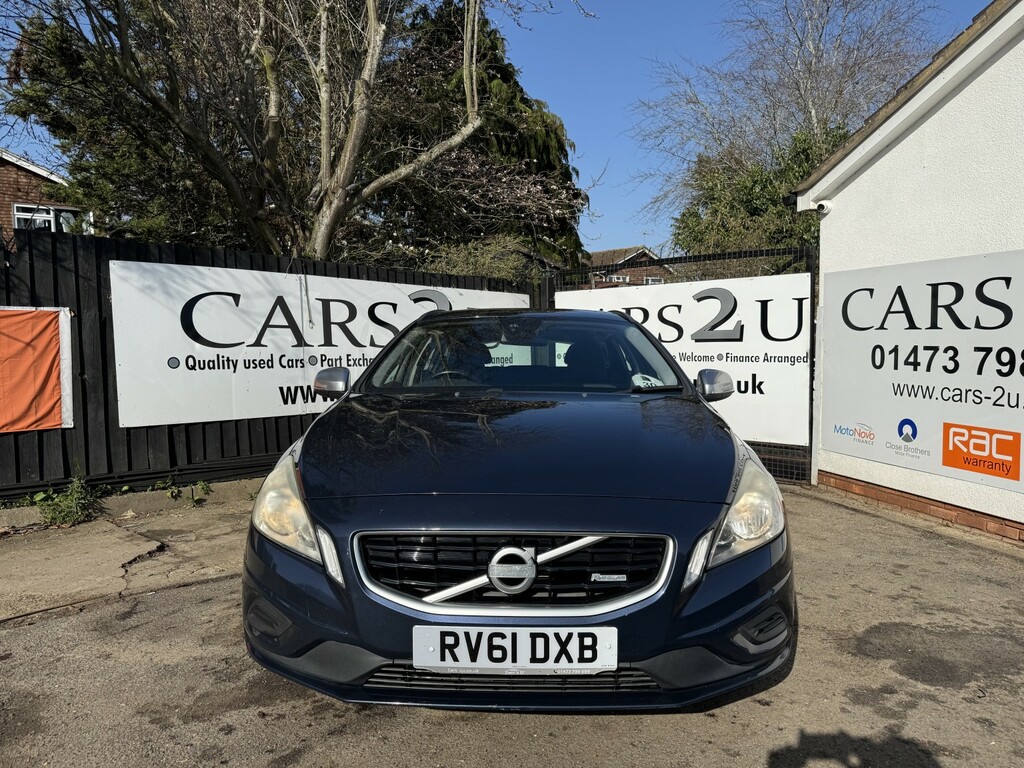 Volvo V60 Estate 1.6 D Drive R-design 2012 Blue #3