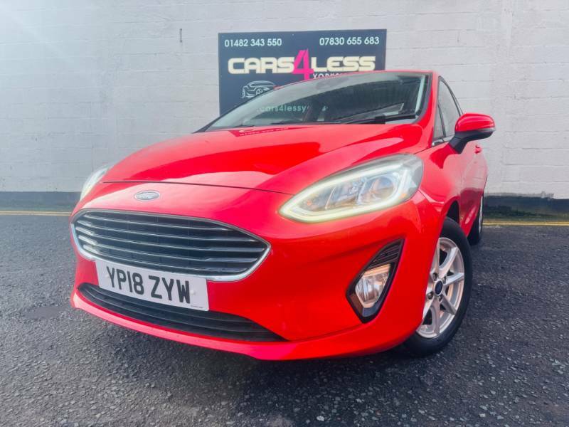 Ford Fiesta 1.0 Ecoboost Zetec - 2018 18 YP18ZYW Red #3