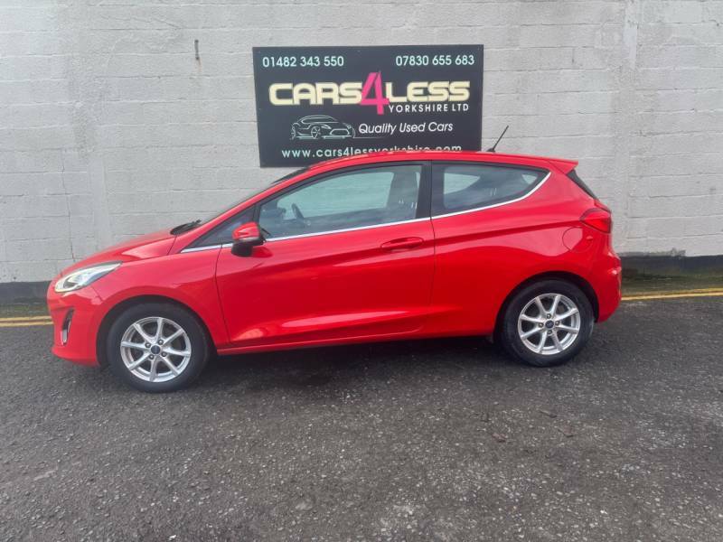 Ford Fiesta 1.0 Ecoboost Zetec - 2018 18 YP18ZYW Red #5