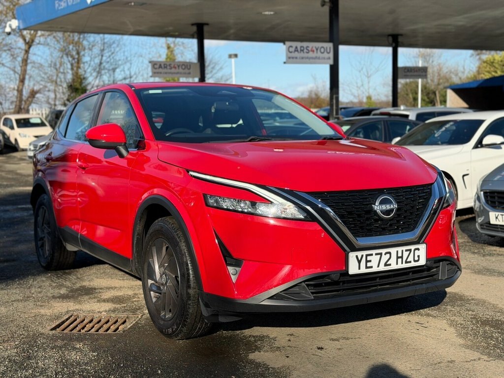 Nissan Qashqai 1.3L Acenta Premium YE72HZG Red
