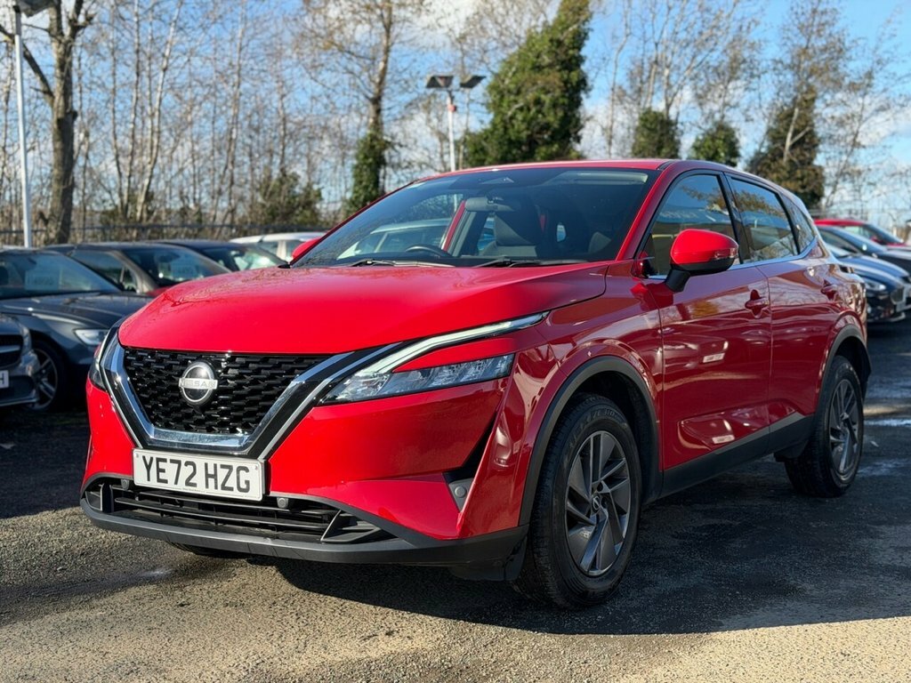 Nissan Qashqai 1.3L Acenta Premium YE72HZG Red #3