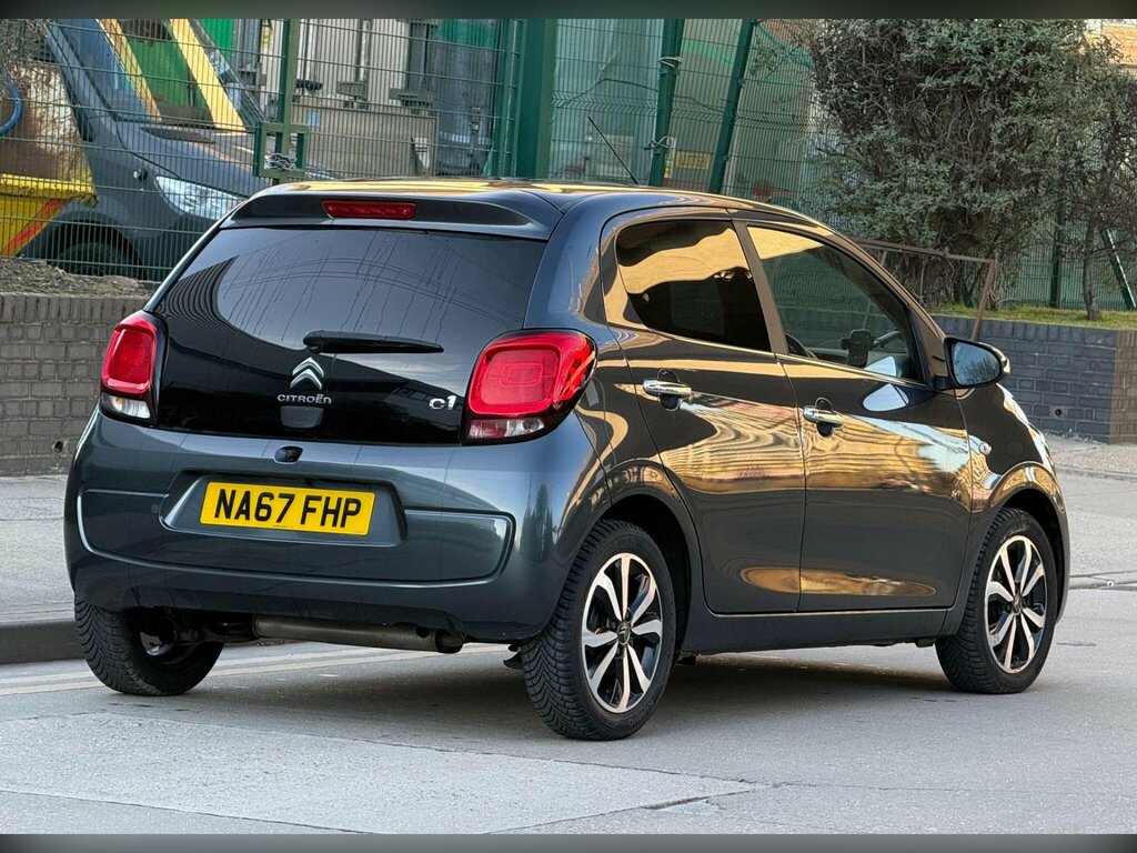 Citroen C1 1.0 Vti Flair Hatchback Etg5 Euro 6 68 NA67FHP Grey #4