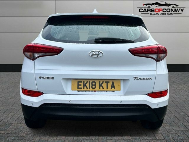 Hyundai Tucson 1.6 Gdi Blue Drive Se Suv Euro 6 EK18KTA White #6