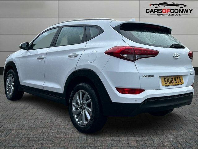 Hyundai Tucson 1.6 Gdi Blue Drive Se Suv Euro 6 EK18KTA White #5