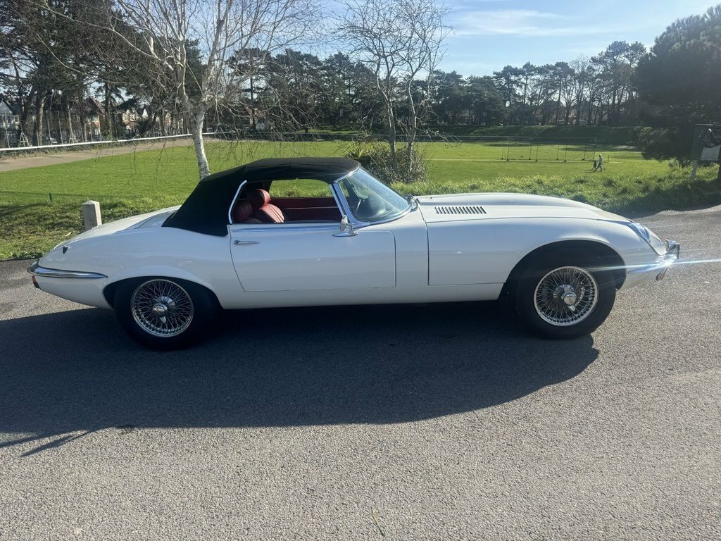 Jaguar E-Type Convertible White #3