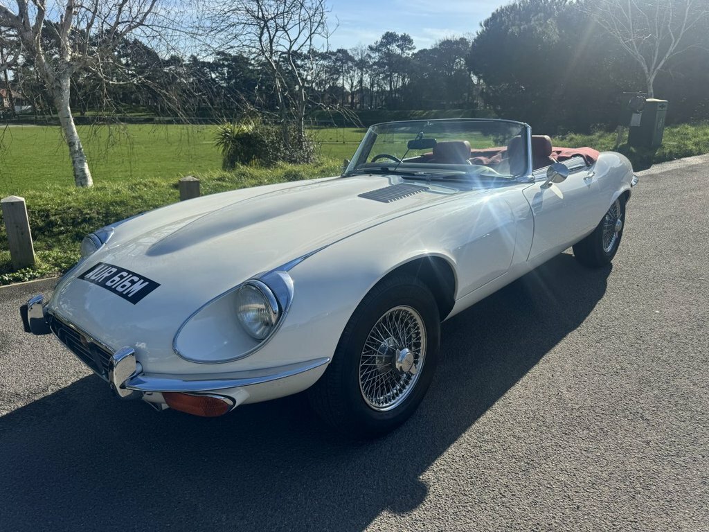 Jaguar E-Type Convertible White