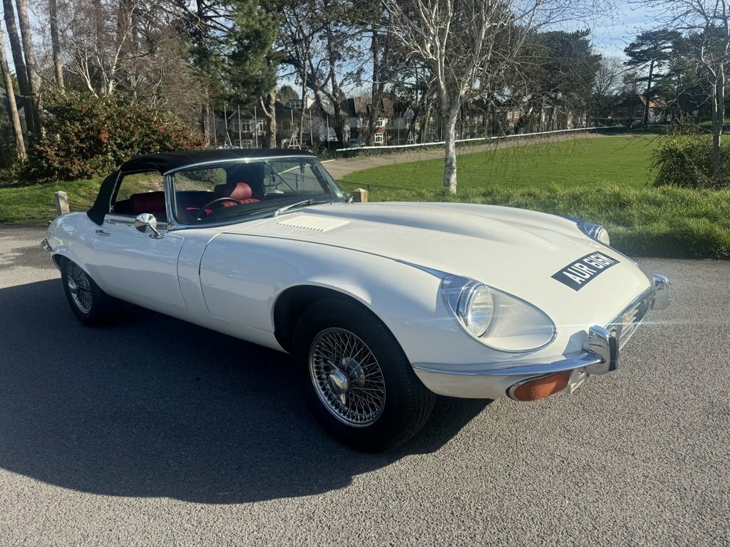 Jaguar E-Type Convertible White #2