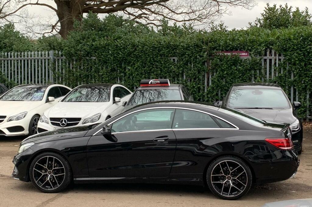 Mercedes-Benz E Class Coupe 2.1 E220d Amg Line Edition G-tronic Euro 6 WA66PZK Black #5