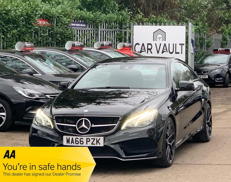 Mercedes-Benz E Class Coupe 2.1 E220d Amg Line Edition G-tronic Euro 6 Black