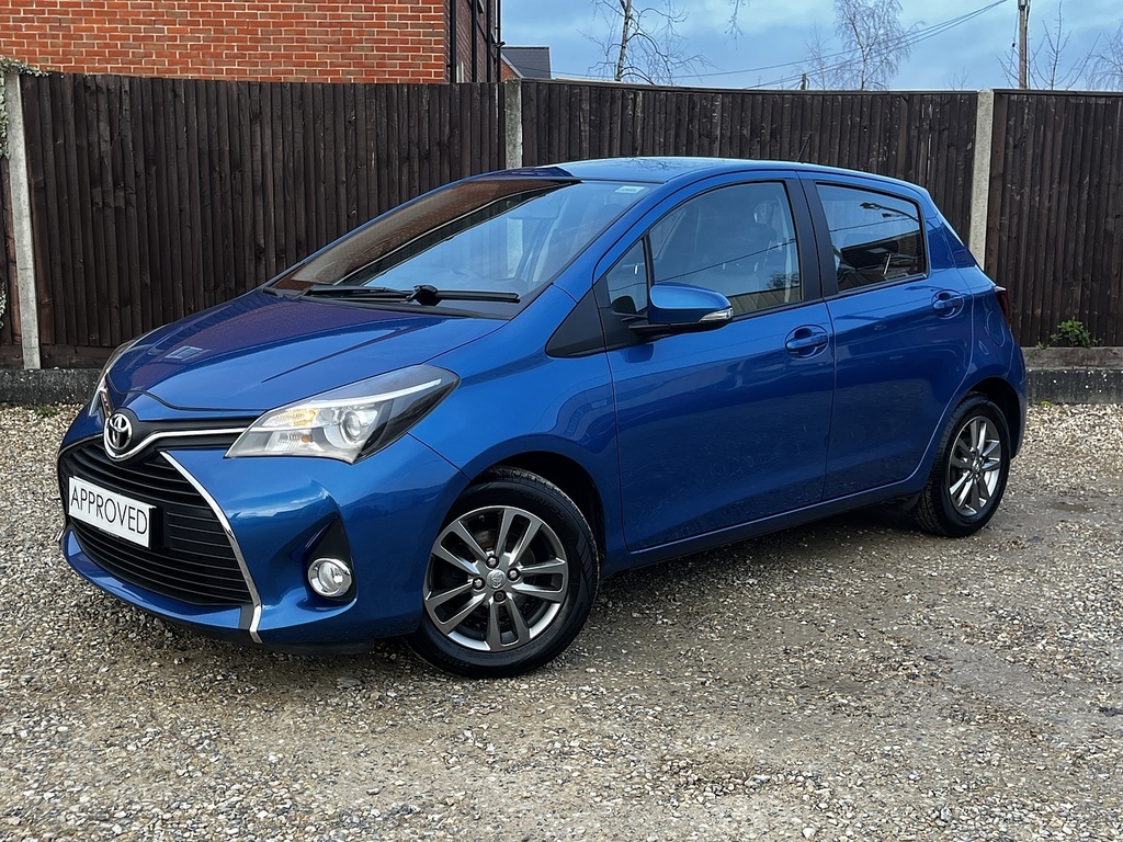 Toyota Yaris Dual Vvt-i Icon WG65XCD Blue #4