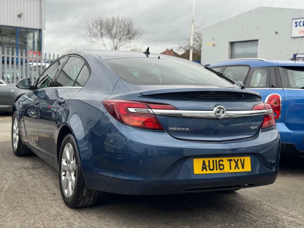 Vauxhall Insignia 1.6 Turbo D Blueinjection Sri Nav Grand Sport AU16TXV Blue #3