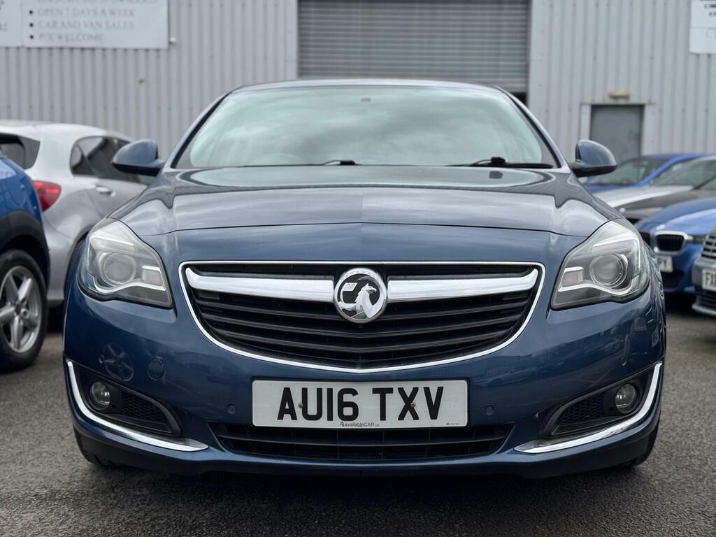 Vauxhall Insignia 1.6 Turbo D Blueinjection Sri Nav Grand Sport AU16TXV Blue #6