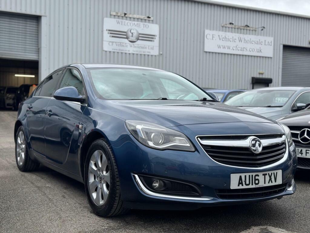 Vauxhall Insignia 1.6 Turbo D Blueinjection Sri Nav Grand Sport Blue