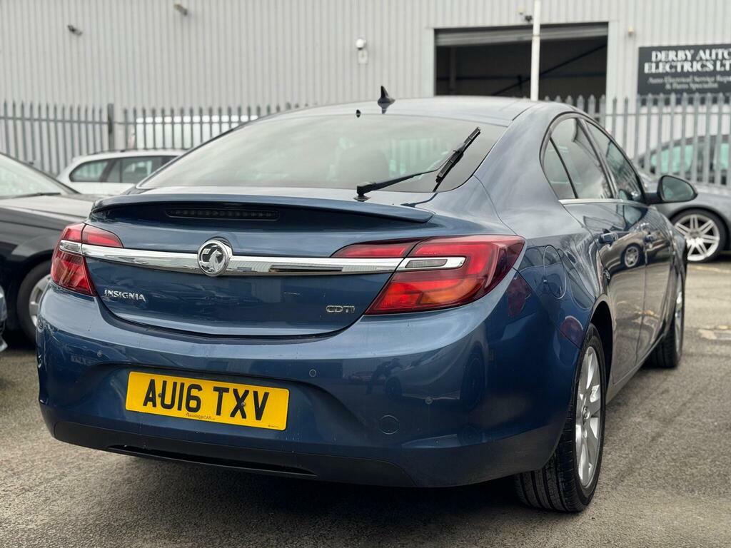 Vauxhall Insignia 1.6 Turbo D Blueinjection Sri Nav Grand Sport AU16TXV Blue #4