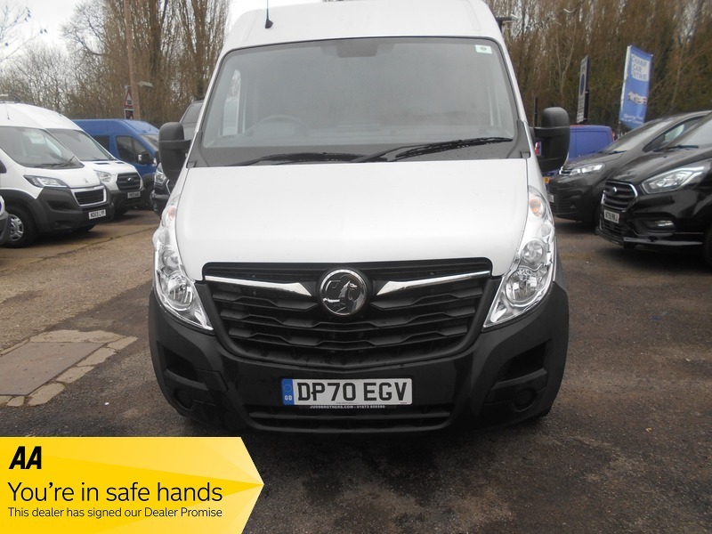 Vauxhall Movano 2020 L3h2 F3500 Long Silver