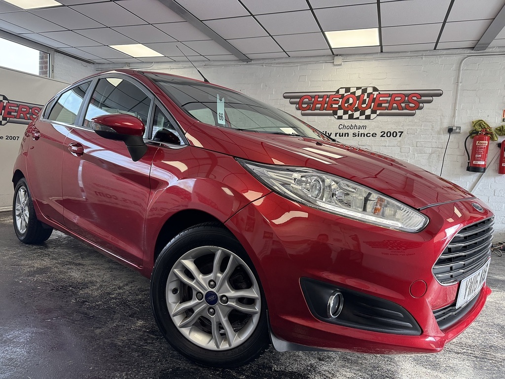 Ford Fiesta T Ecoboost Zetec YW16AXB Red