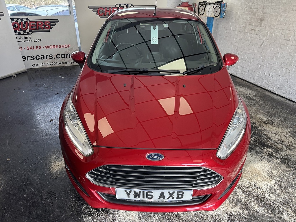 Ford Fiesta T Ecoboost Zetec YW16AXB Red #4