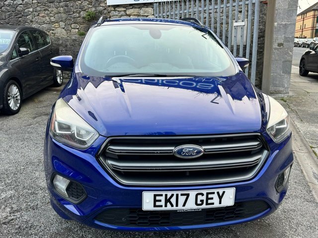 Ford Kuga 2017 2.0 Tdci Ecoblue St-line Suv Manua EK17GEY Blue #2