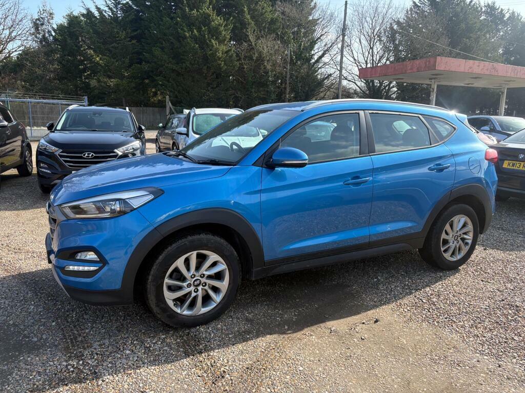 Hyundai Tucson 1.6 Gdi Blue Drive Se Euro 6 S S PK66XYG Blue #5