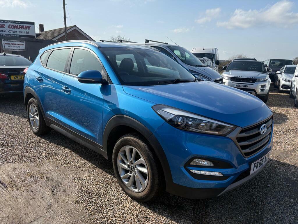 Hyundai Tucson 1.6 Gdi Blue Drive Se Euro 6 S S PK66XYG Blue #2