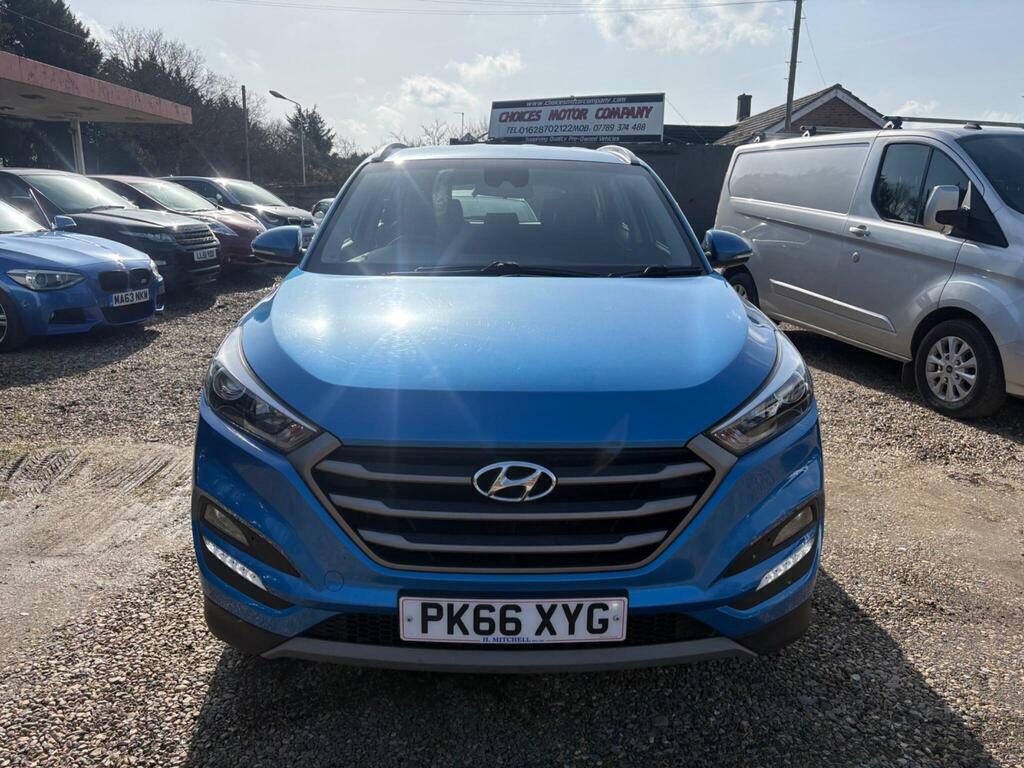 Hyundai Tucson 1.6 Gdi Blue Drive Se Euro 6 S S PK66XYG Blue #4