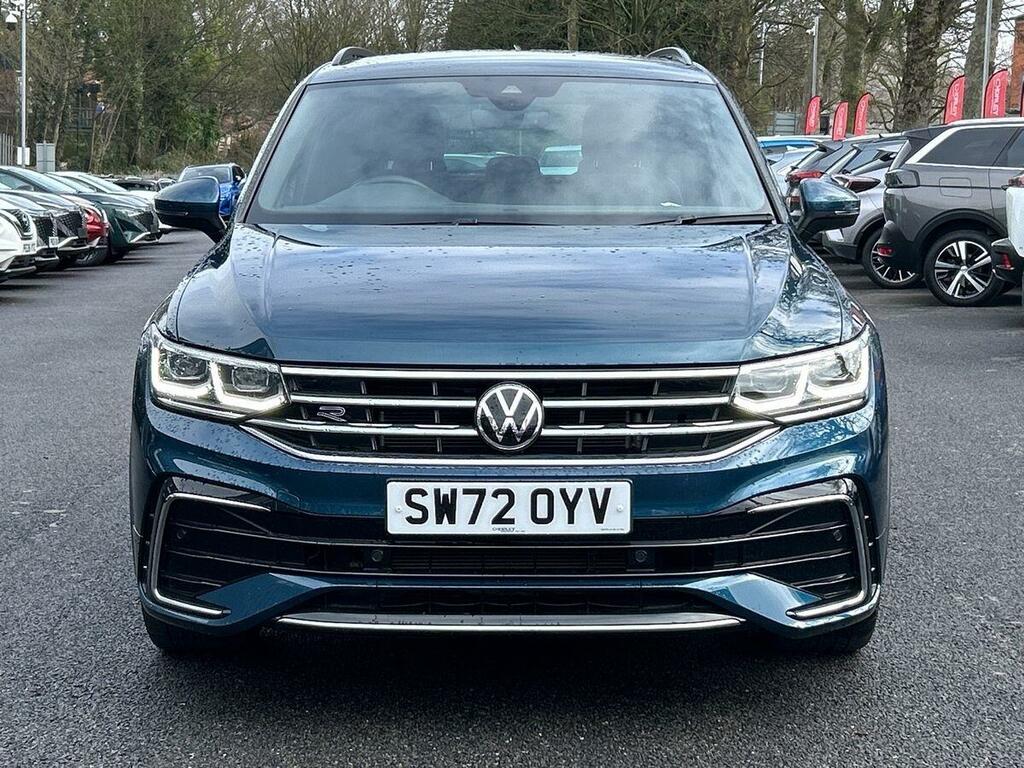 Volkswagen Tiguan 2.0 Tdi R-line Suv Dsg 4Motion Euro 6 SW72OYV Blue #4