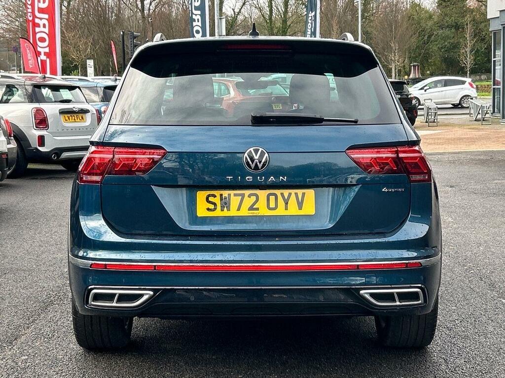 Volkswagen Tiguan 2.0 Tdi R-line Suv Dsg 4Motion Euro 6 SW72OYV Blue #5
