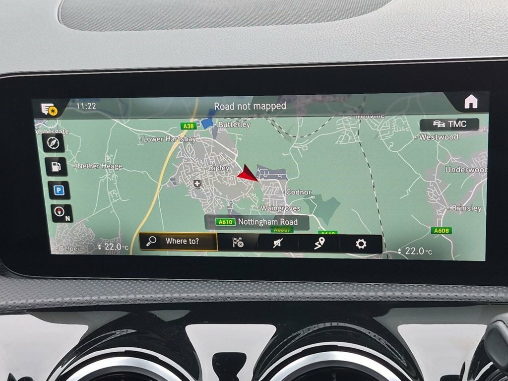 Mercedes-Benz CLA Class 1.3L Amg Line MA22XKV Red #3