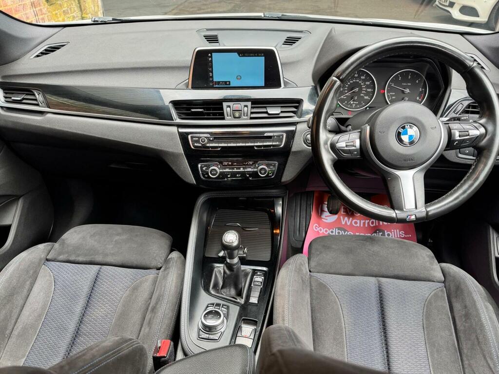 BMW X1 2.0 18D M Sport Xdrive Euro 6 Ss HG67KZJ White #3