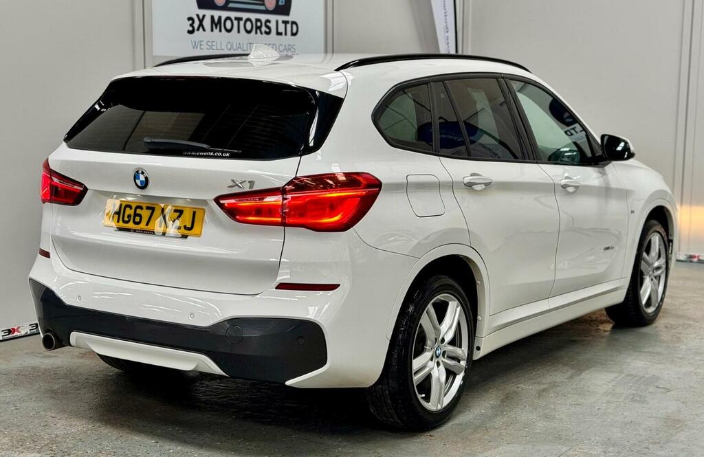 BMW X1 2.0 18D M Sport Xdrive Euro 6 Ss HG67KZJ White #5
