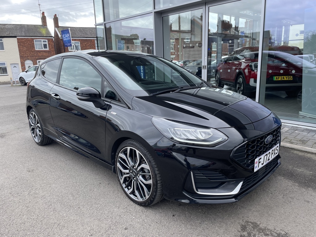 Ford Fiesta 1.0 Ecoboost Hybrid Mhev 155 St-line Vignale Black
