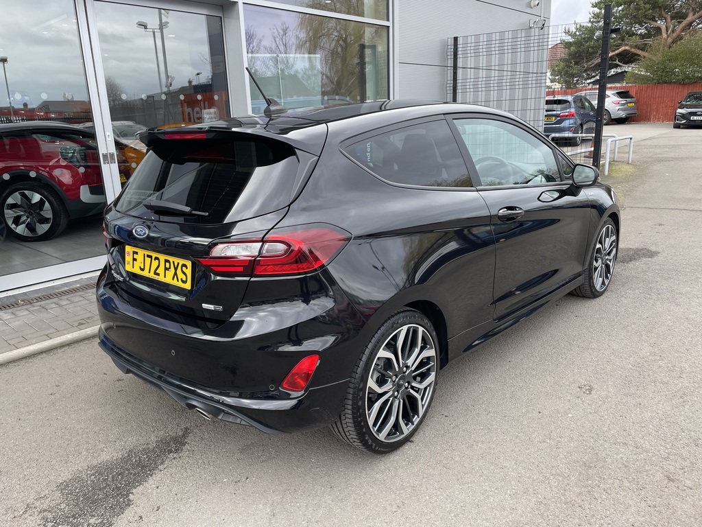 Ford Fiesta 1.0 Ecoboost Hybrid Mhev 155 St-line Vignale FJ72PXS Black #6