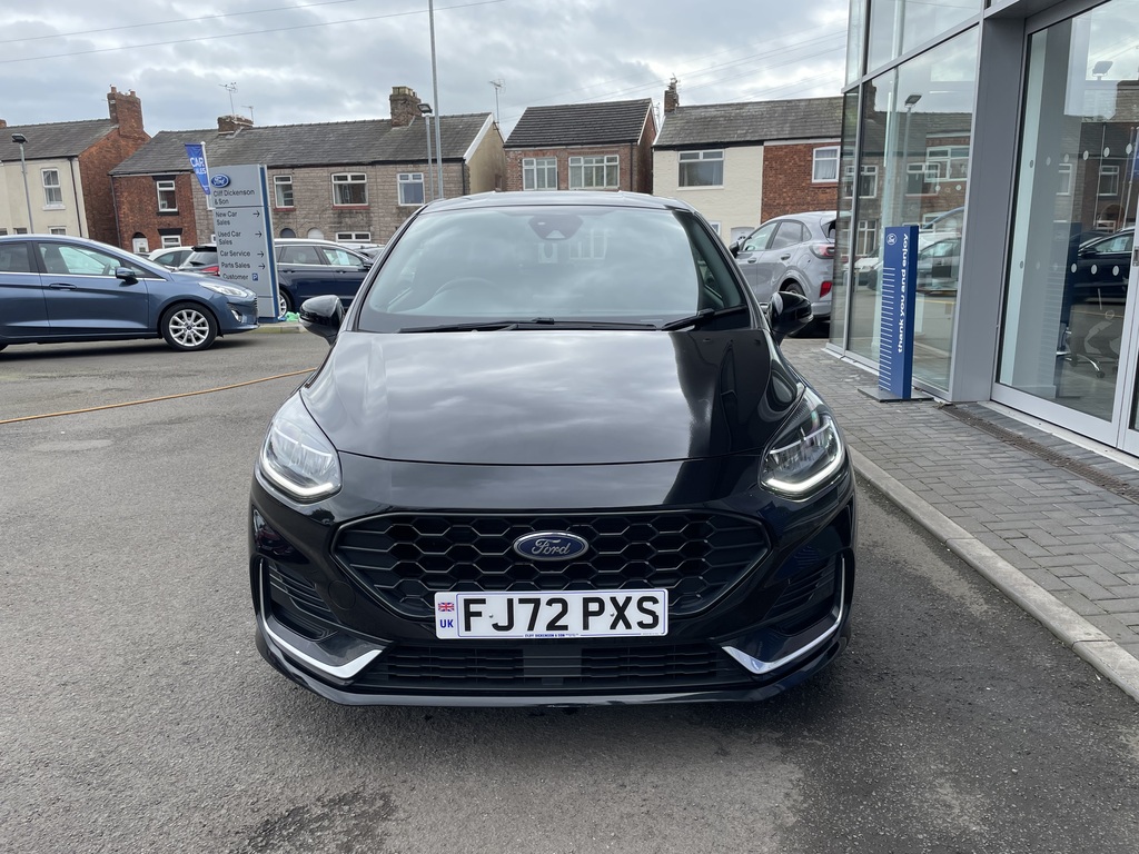 Ford Fiesta 1.0 Ecoboost Hybrid Mhev 155 St-line Vignale FJ72PXS Black #2